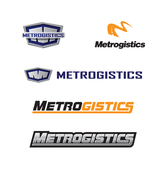 Metrogistics Logo Design