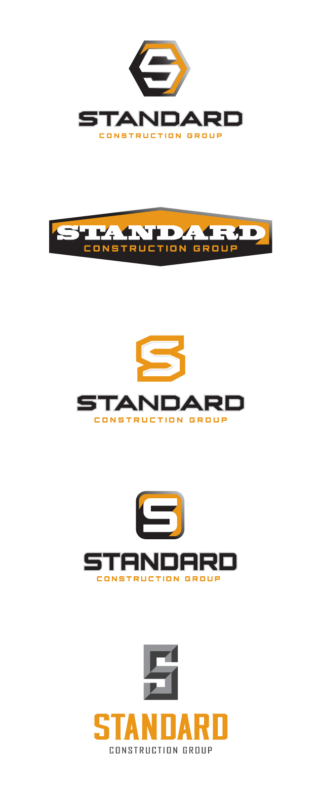 St. Louis logo design for Standard Construction Group