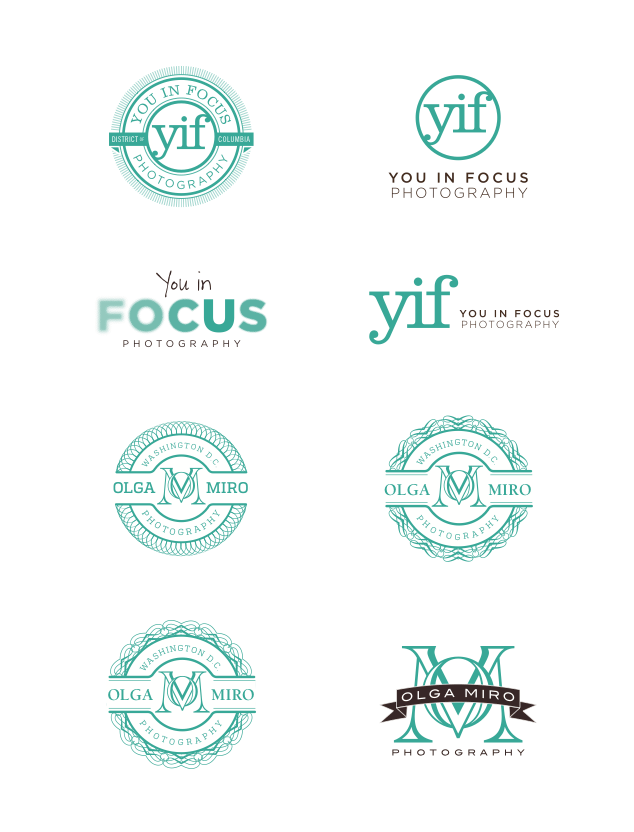 Logo Design for Washington D C Photographer Visual Lure