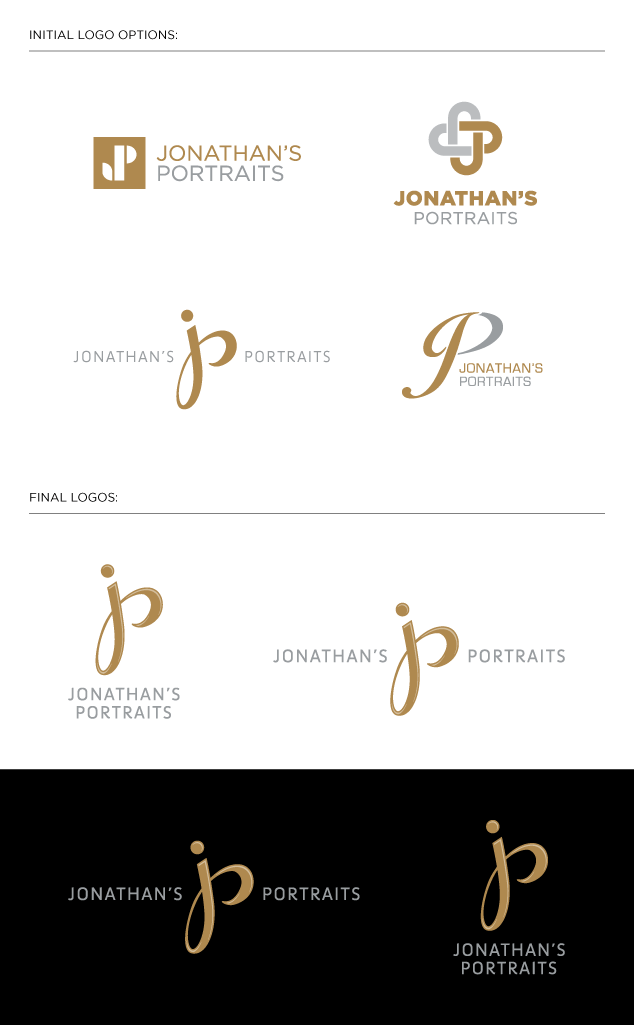 Photography Logo Design for Jonathan's Portraits