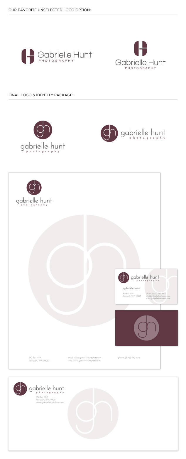 gabrielle hunt photography logo