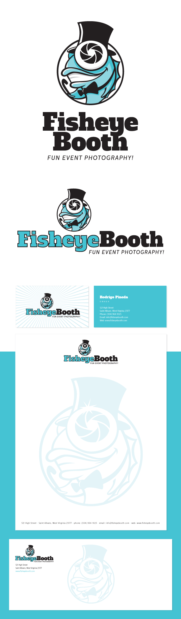 fisheye photography logo design