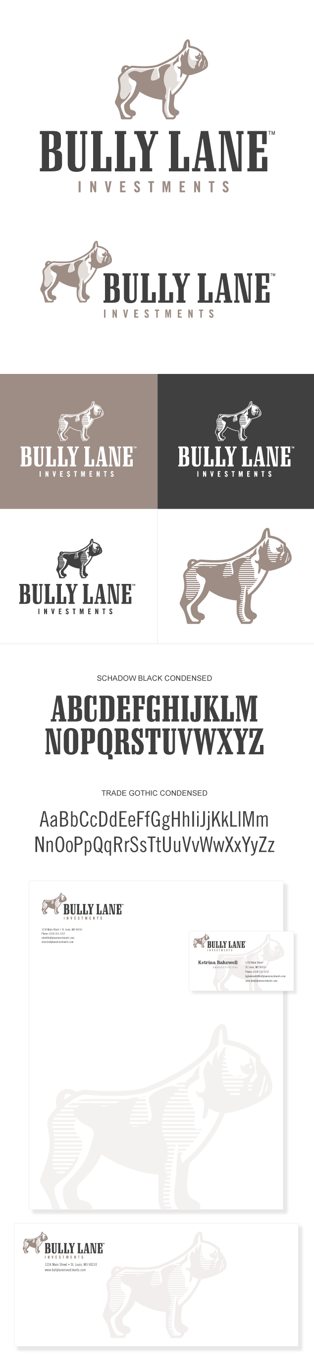 Bully Lane Investments branding and logo