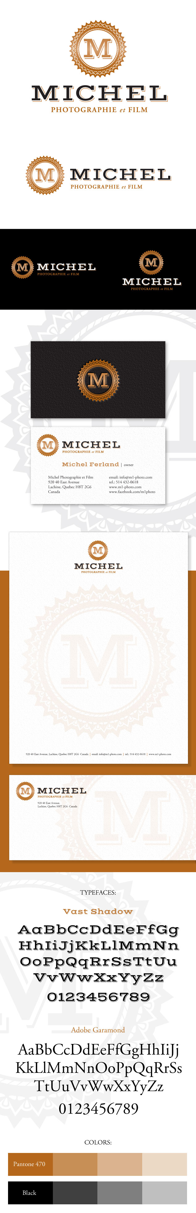 Michel Photo et Film Logo & Branding