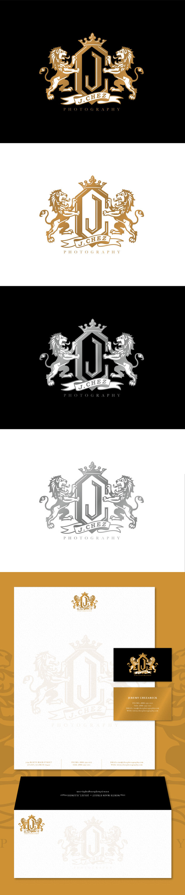 J. Chez Photography branding/logo design