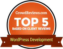 WordPress development badge