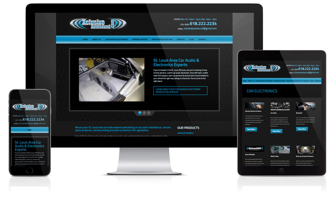 Xclusive Autosound Website