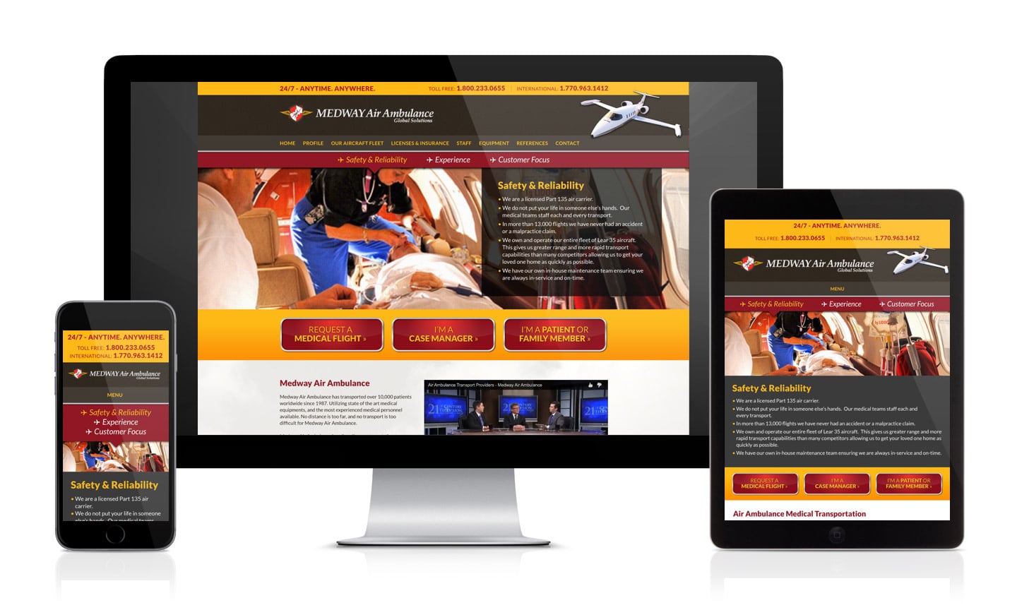 Medway Air Ambulance Website