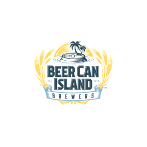 Beer Can Island Brewers Logo Design