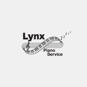 Lynx Piano Service Logo Design