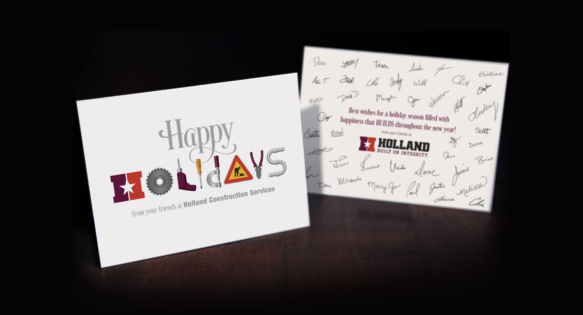 Holland Xmas 2016 Card Design