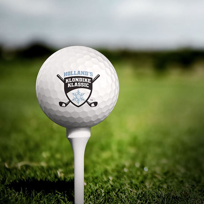 Holland Klondike Klassic Golf Ball Design