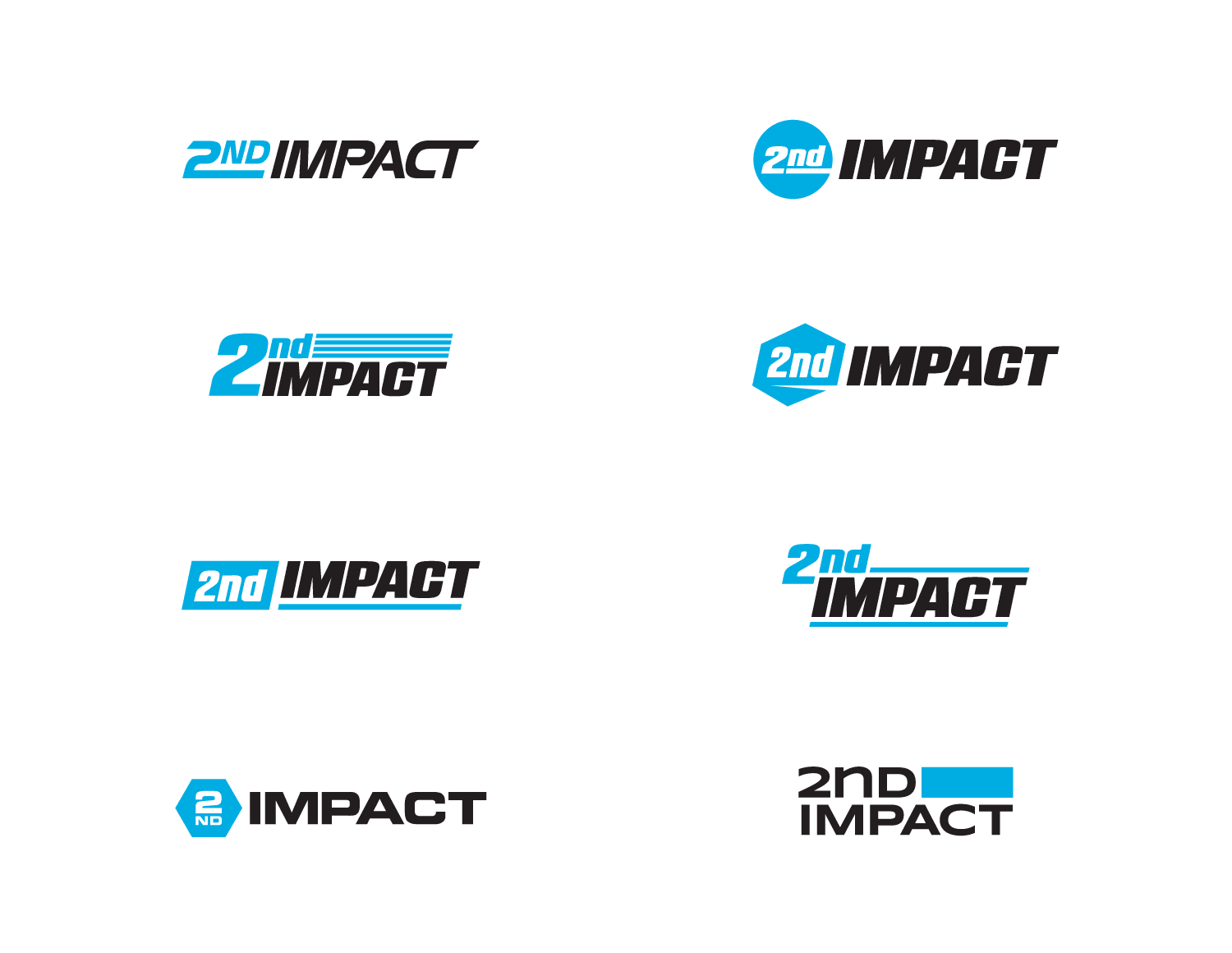 2nd Impact logo design round 1