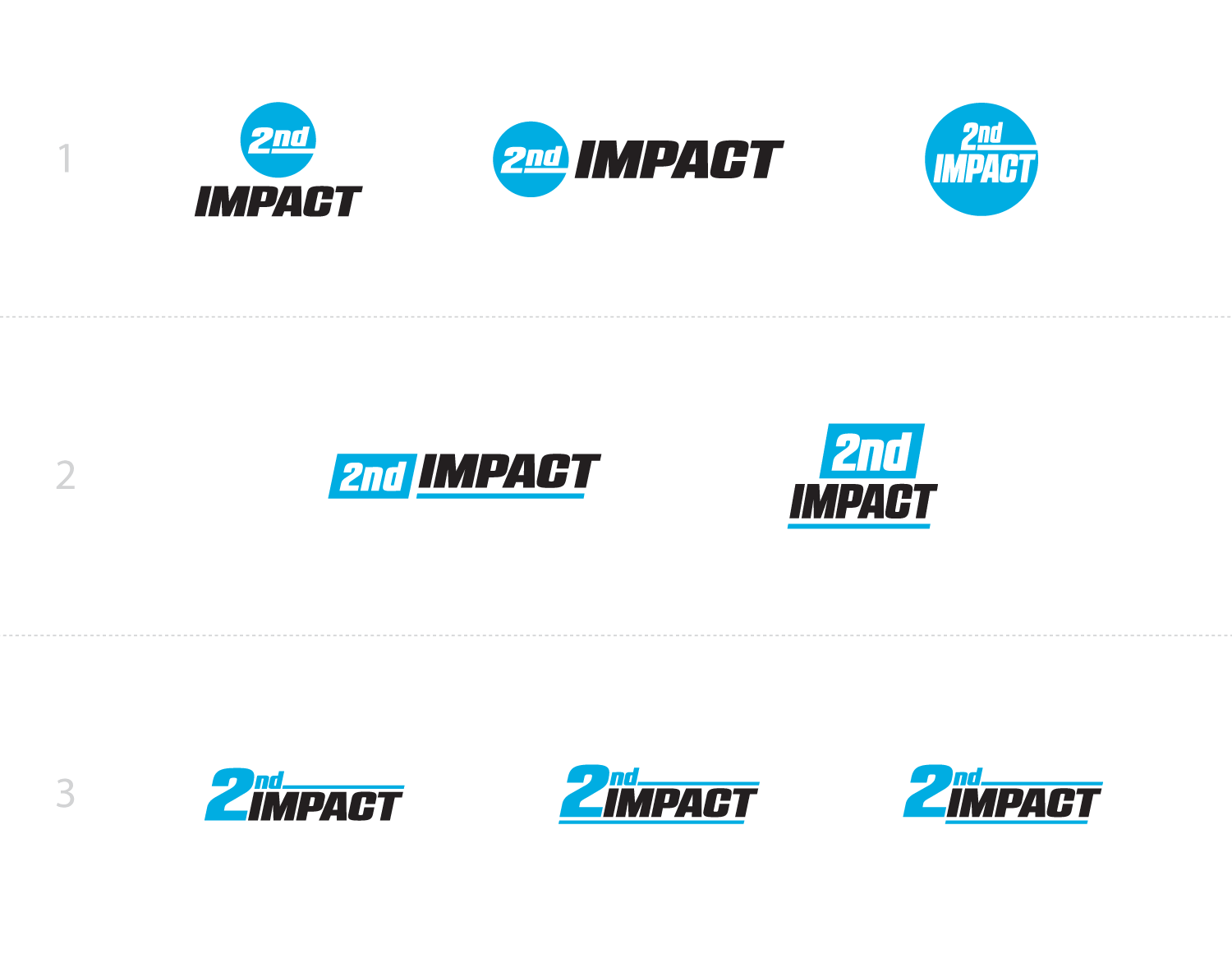 2nd Impact logo design round 2