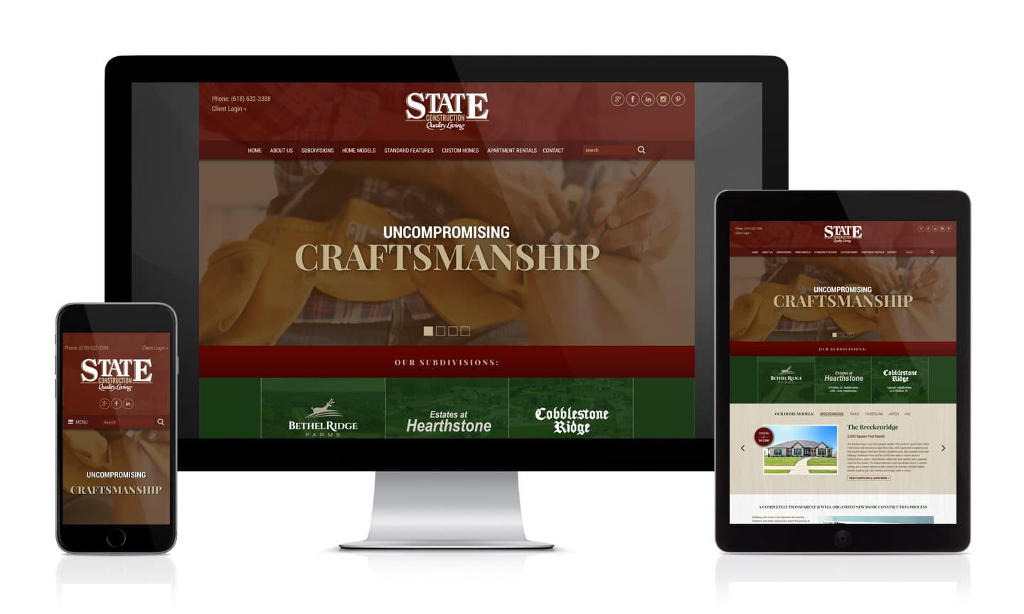 State Construction Website