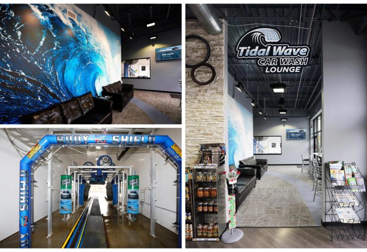 Tidal Wave Luxury Wash Branding Design by Visual Lure | St. Louis, MO