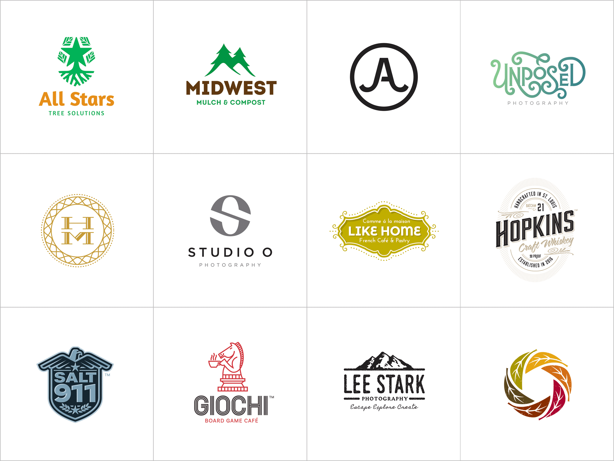 Award Winning Logos Designed by Visual Lure selected for LogoLounge10