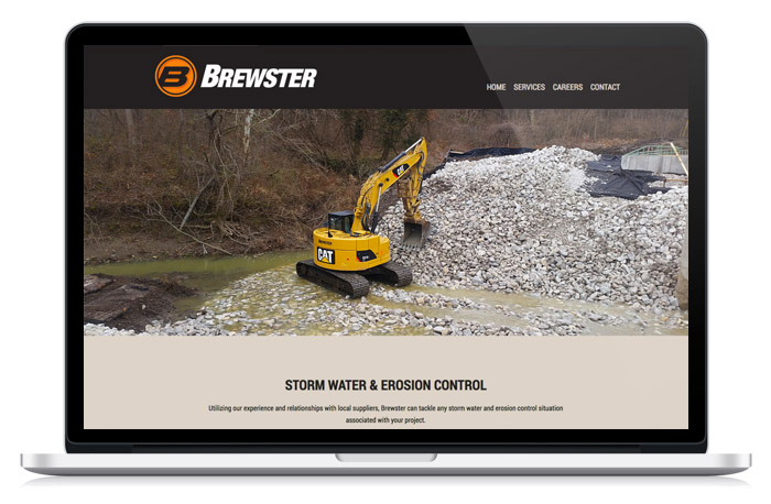 Brewster Companies website design