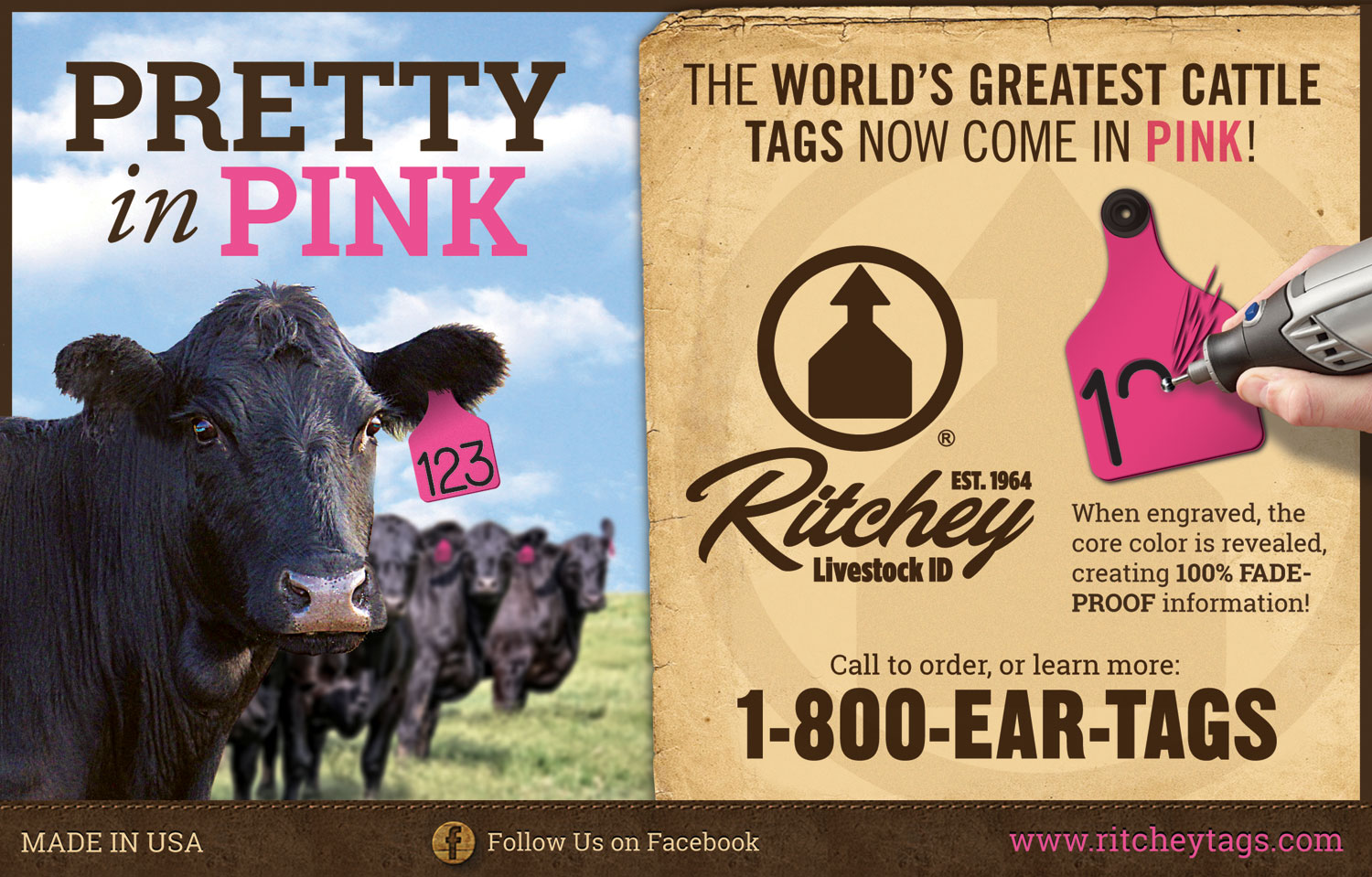 Ritchey Pink Tag Print Ad