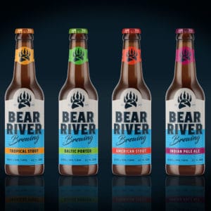 Bear River Brewing Label Design 2