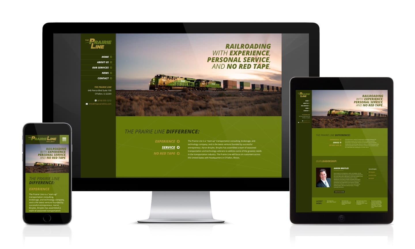 The Prairie Line Website