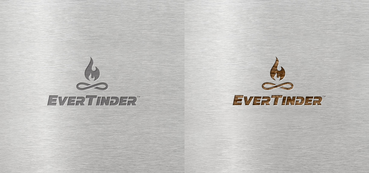 EverTinder stainless steel logo