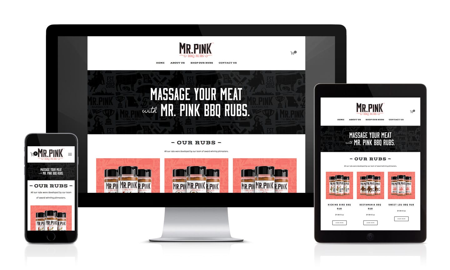 Mr. Pink BBQ Website