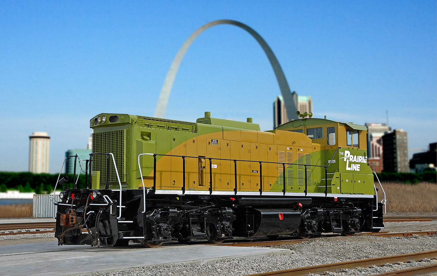 TPL painted locomotive
