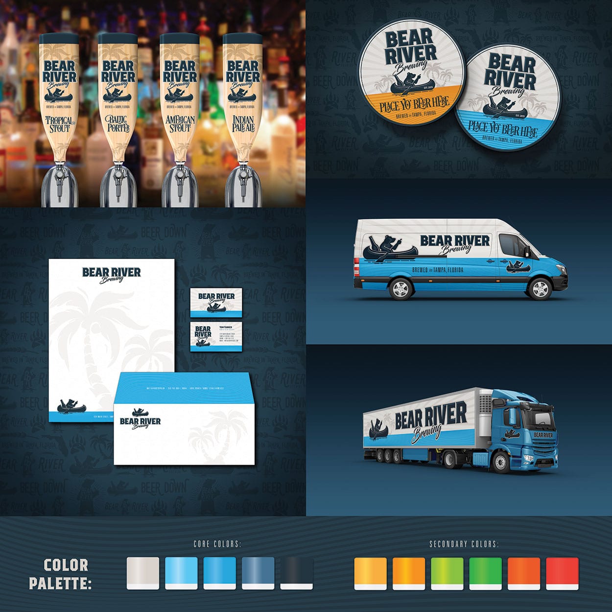 Bear River Brewing Identity Design