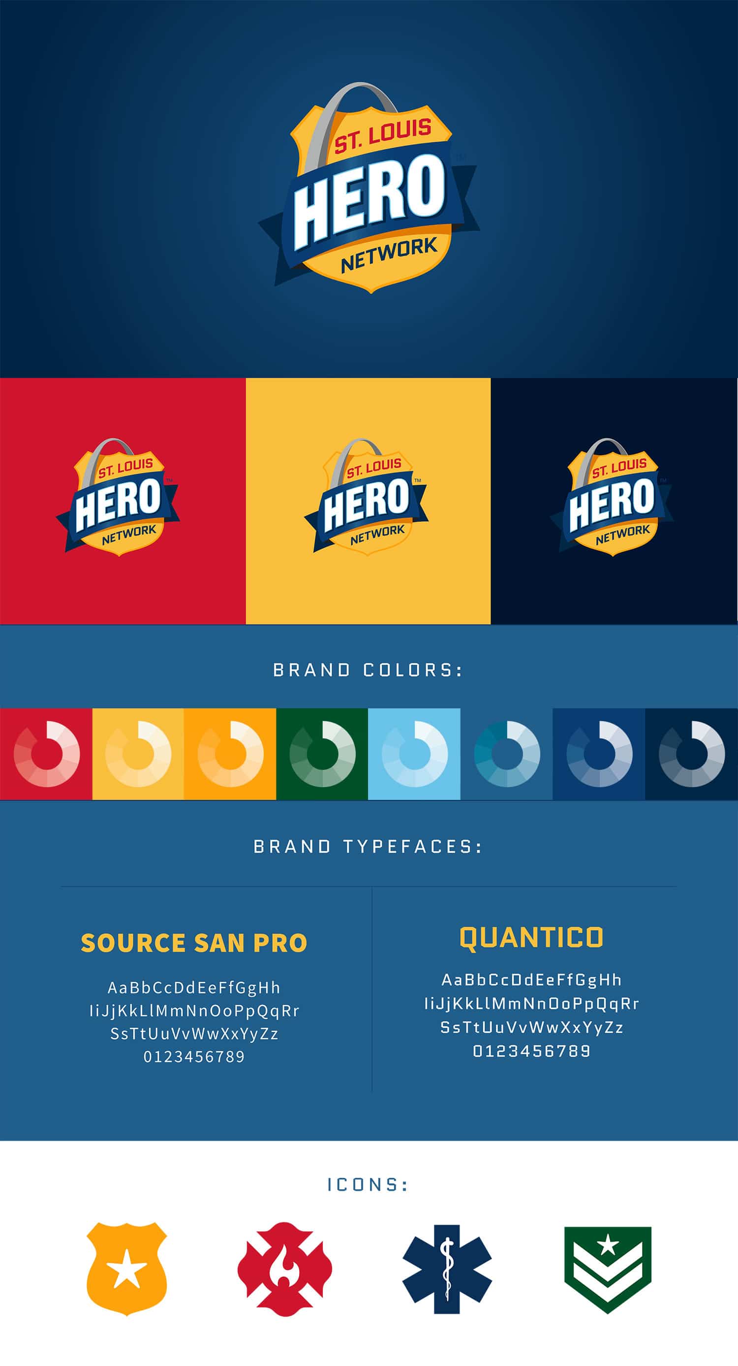 St. Louis Hero Network Logo guide