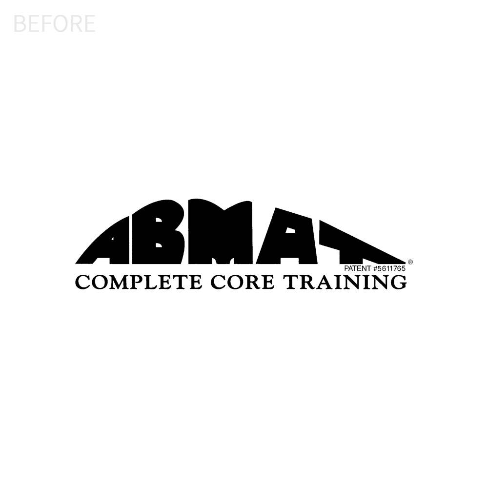 Abmat logo design before