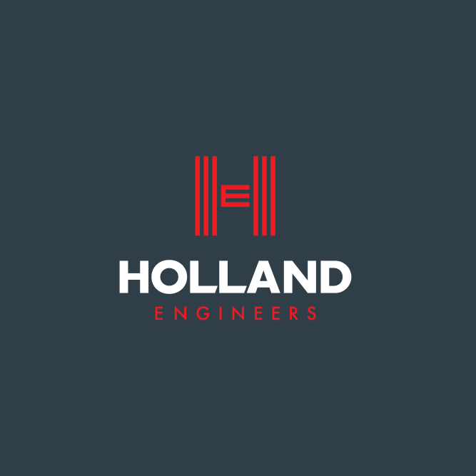 Holland Engineers Logo black BG