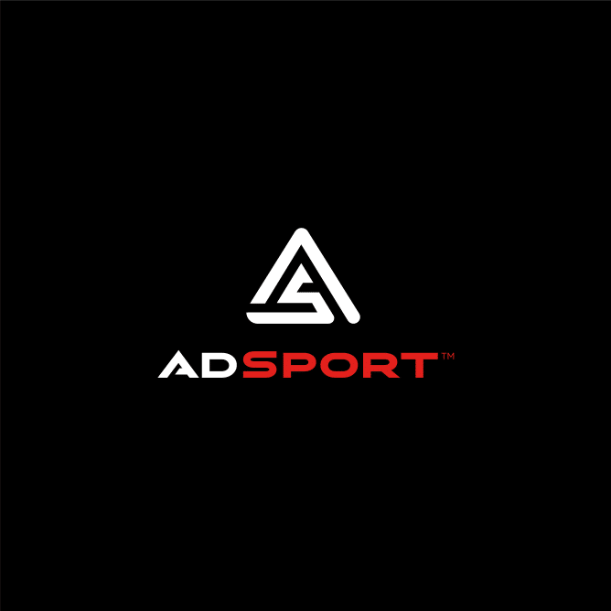 AdSport Logo Black BG