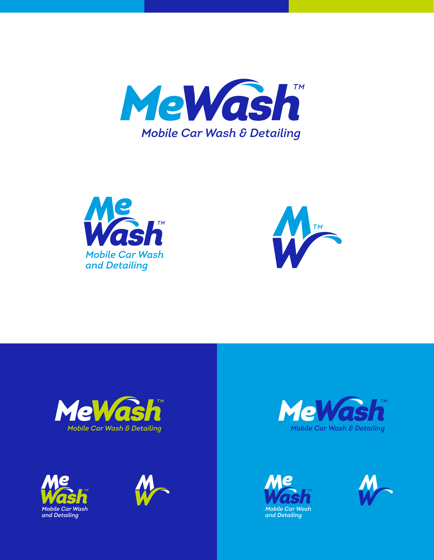 final MeWash logos