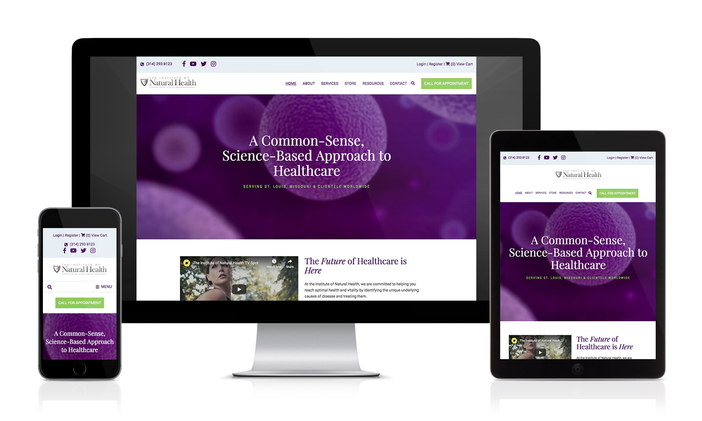 Institute of Natural Health Website