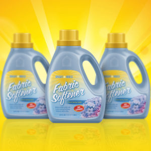 Bright House fabric softener packaging