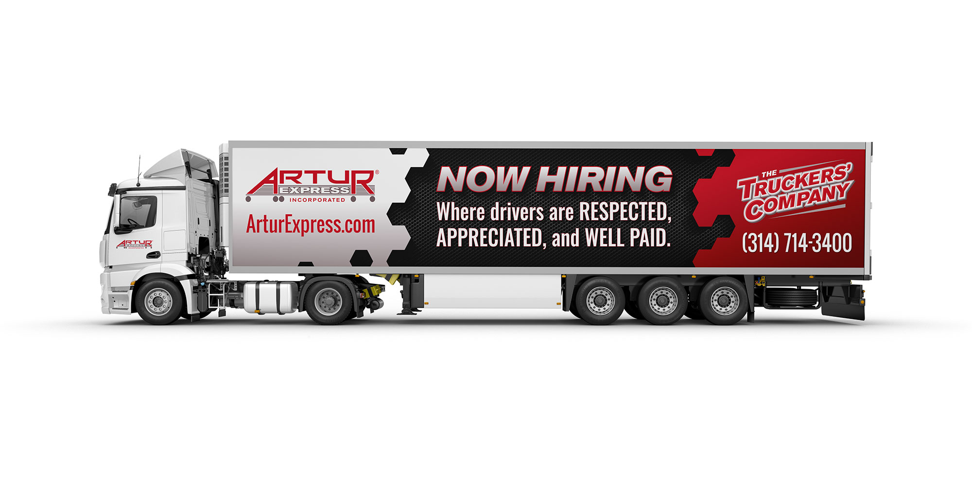Artur hiring trailer wrap design