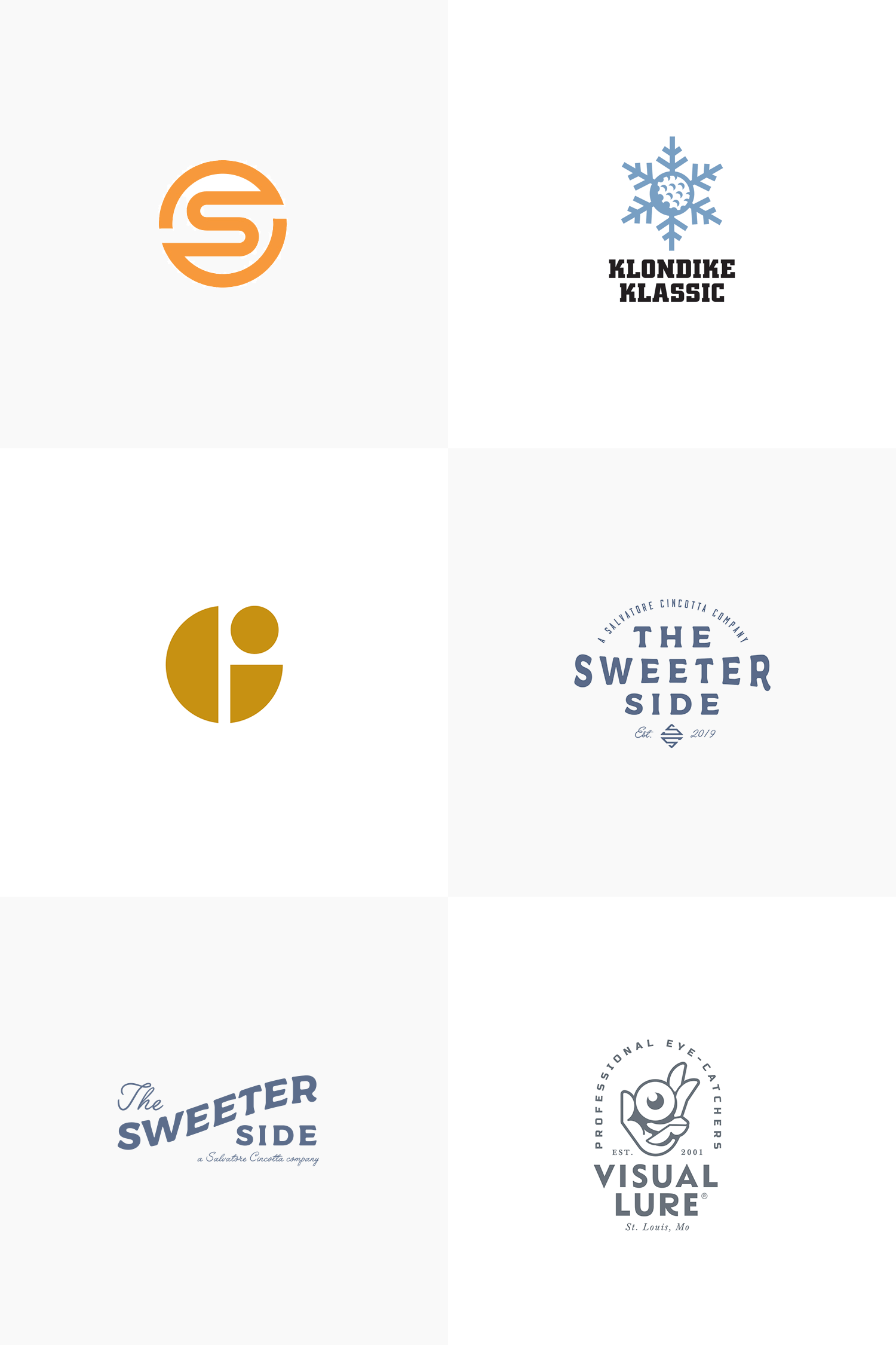 Visual Lure's LogoLounge 12 winning logos