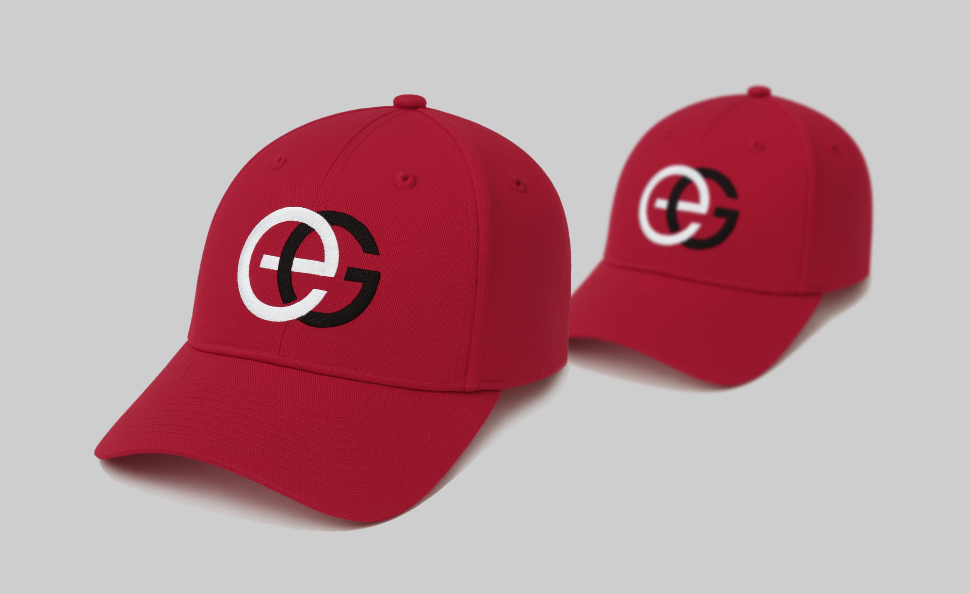 EG hat design branding