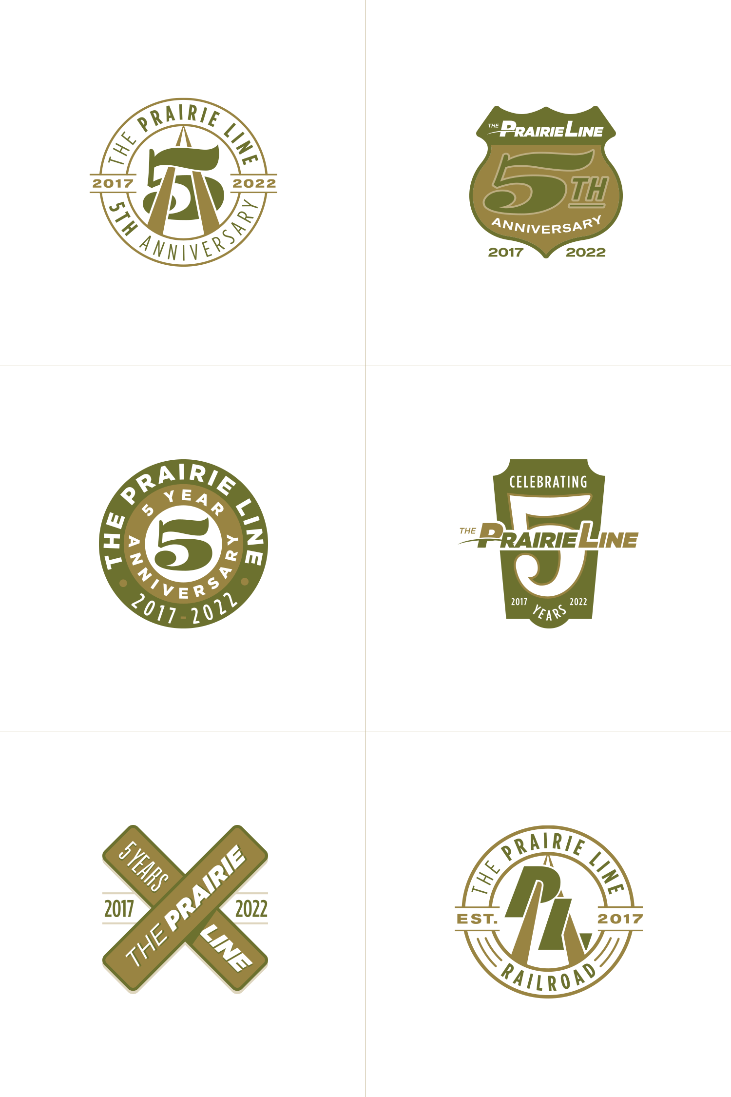TPL 5th anniversary logo design