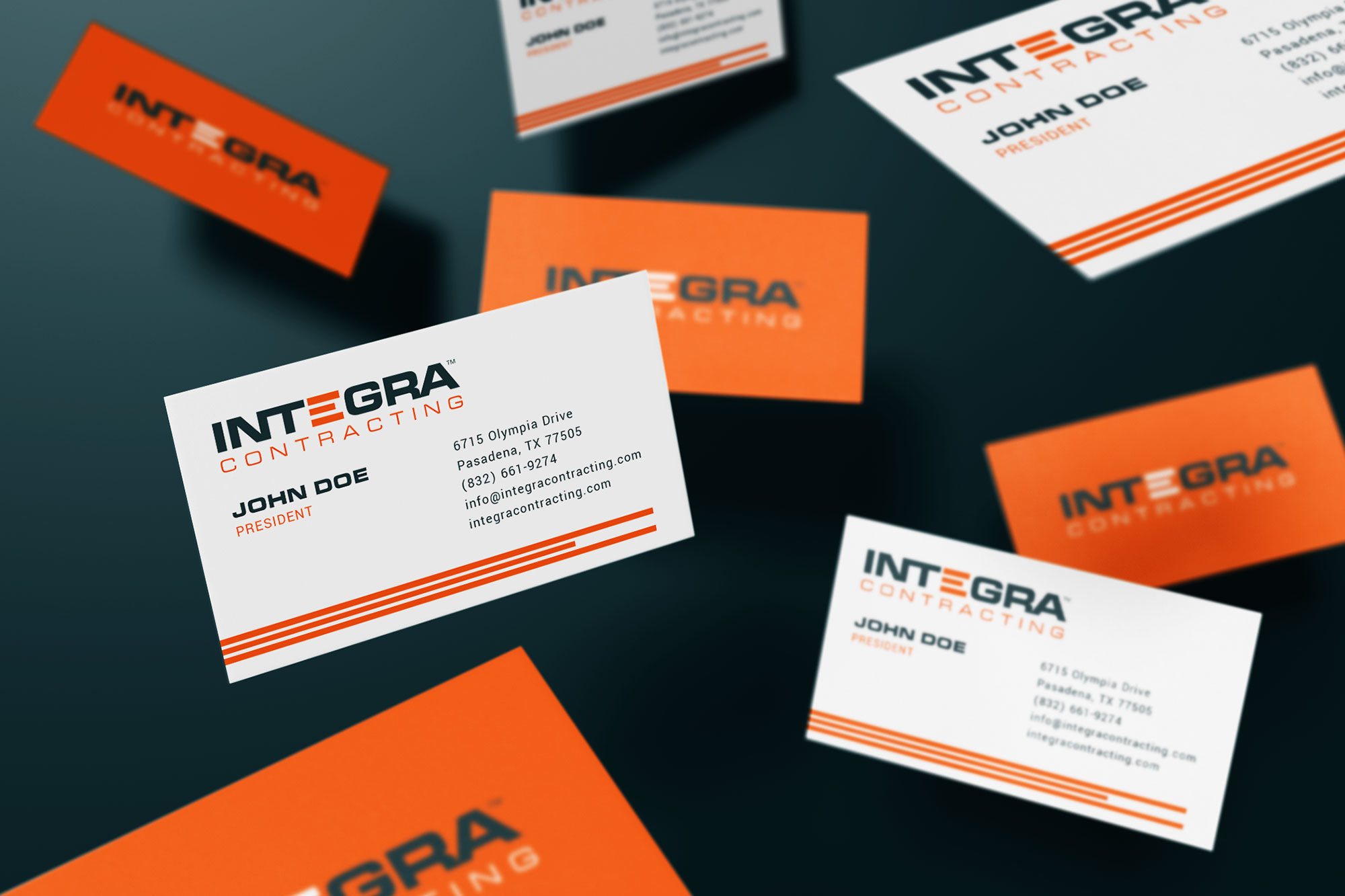 Integra Business Card design