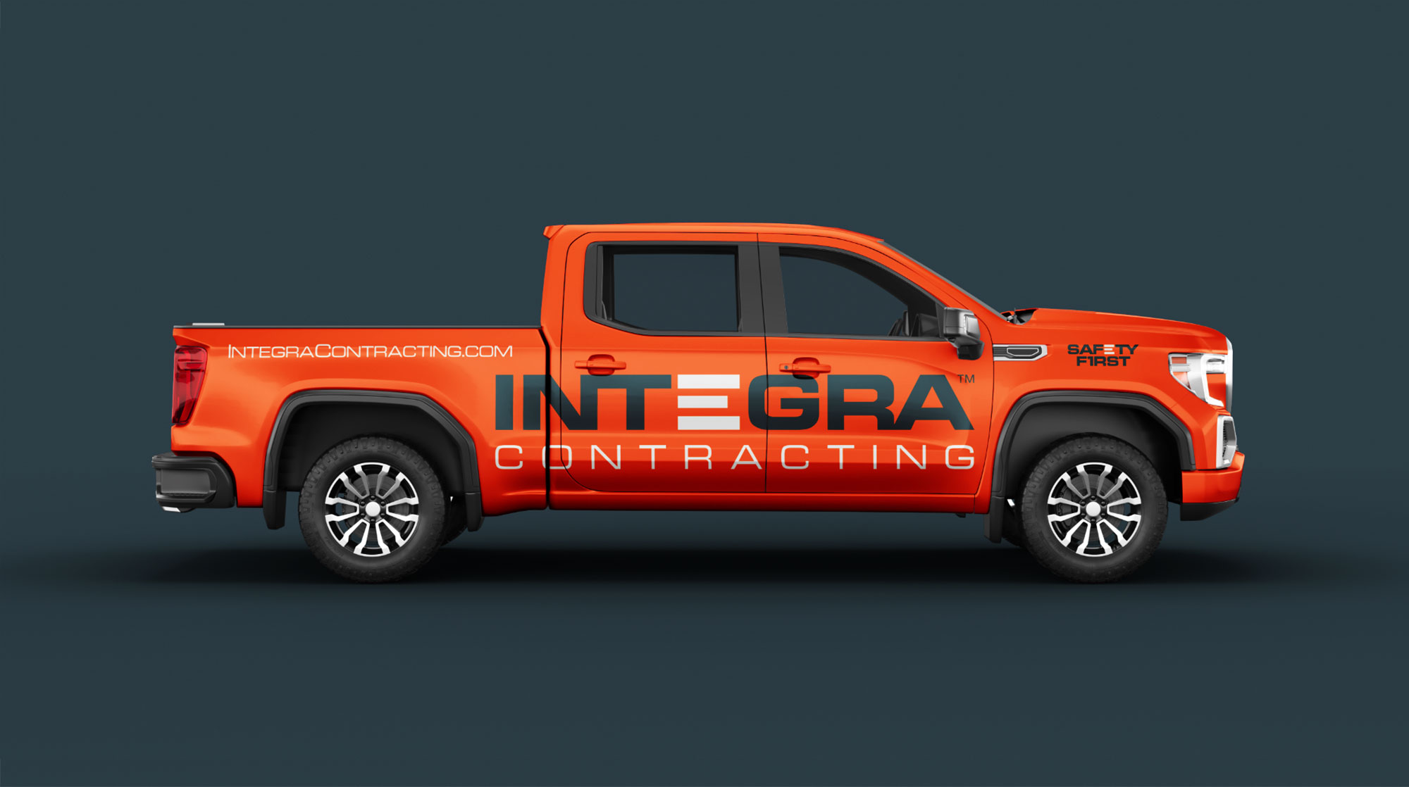 Integra truck wrap design 1