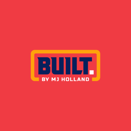 BUILT. by MJ Holland Logo option