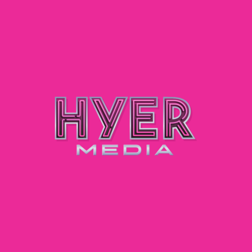 Hyer Media Logo design