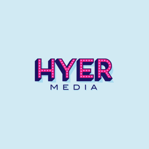 Hyer Media Logo Design Option 3