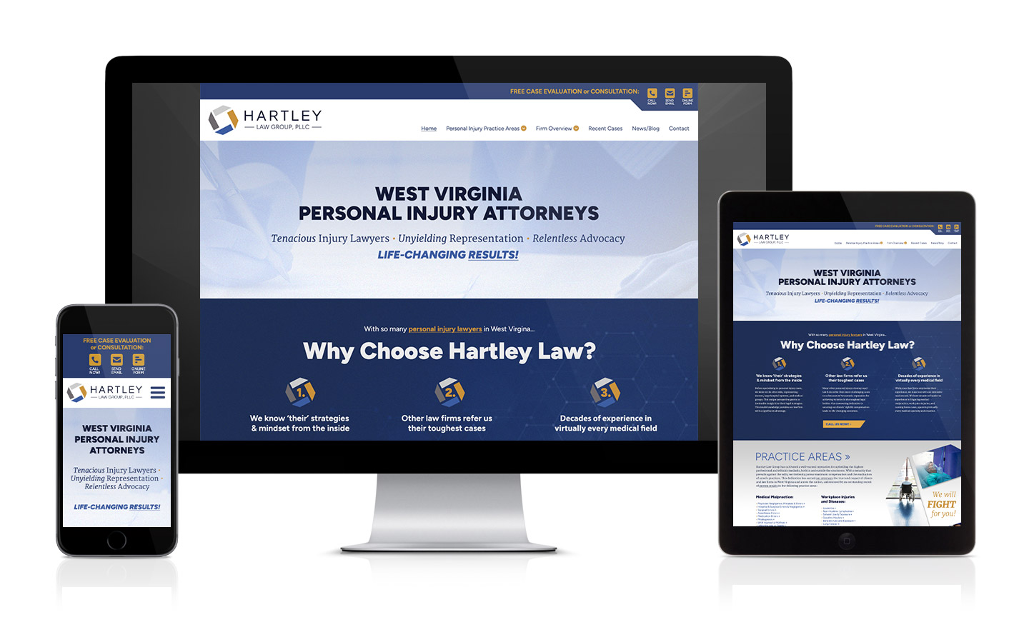 Hartley Law Website