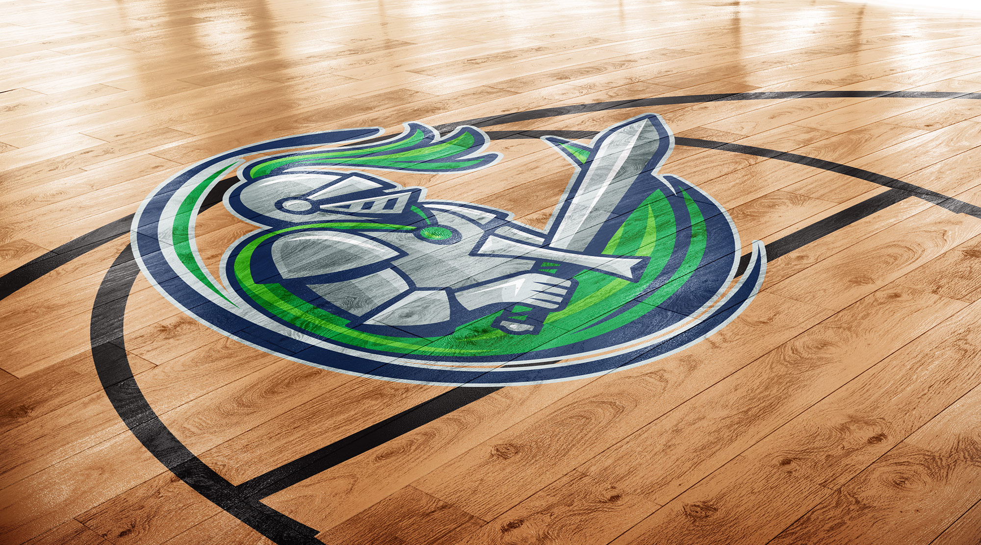 stc basketball court logo