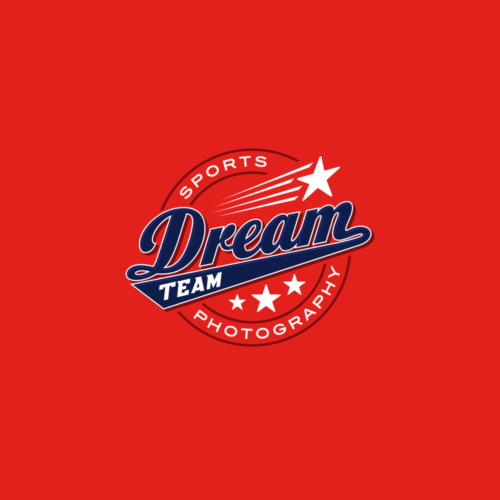 Dream Team Sports Photography logo option