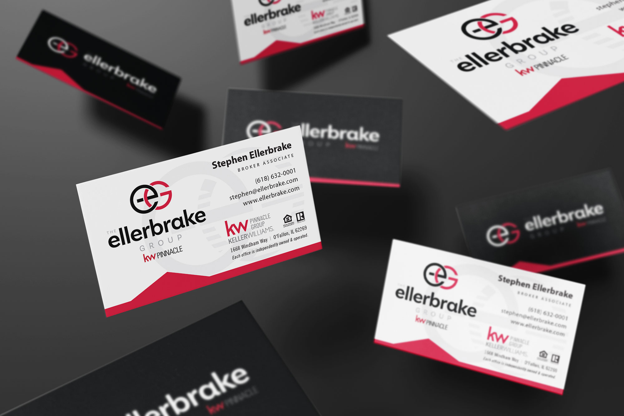 EG business cards design