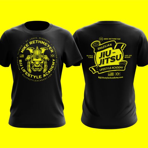 BJJ Lifestyle Academy T-shirt Design